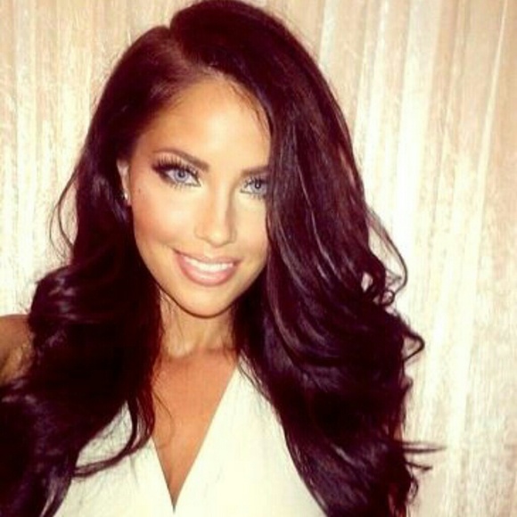 Beautiful Dark Wine Lacefront Wig 24-26 inches