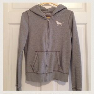 Victoria Secrets zip sweatshirts
