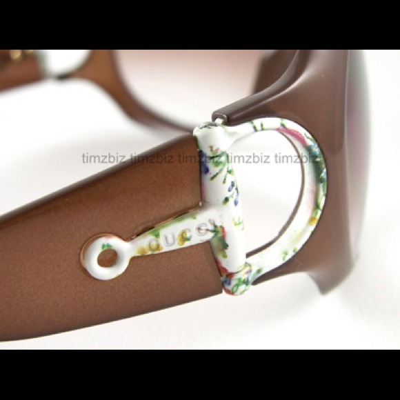 πHPπ Authentic Gucci Florissima sunglasses - Picture 3 of 4