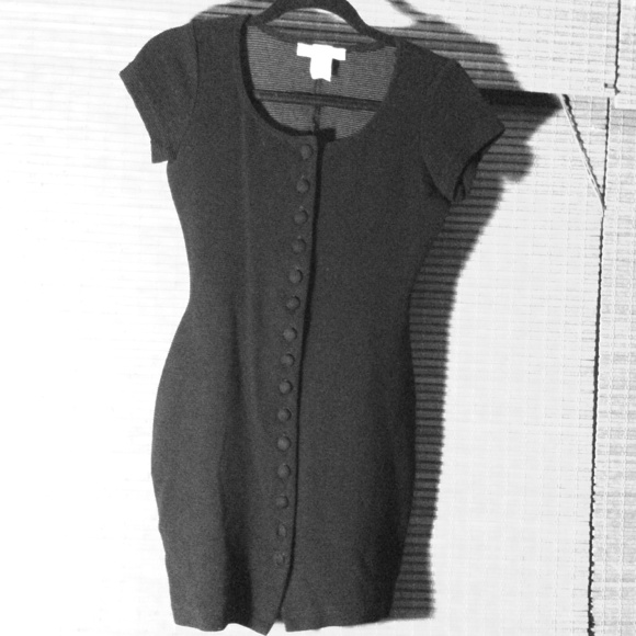 Vintage Rampage Black Dress