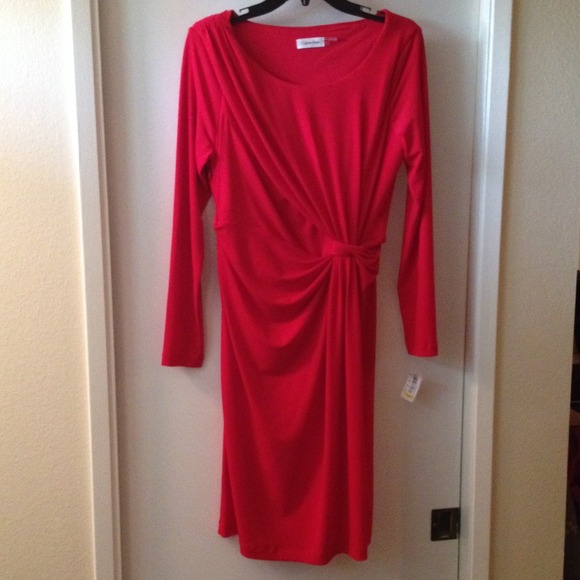 Calvin Klein Brand New Red Dress