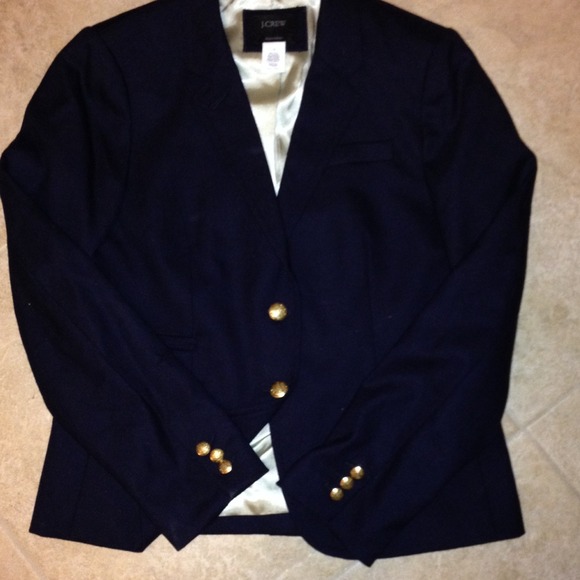 ON HOLD! Not for sale! JcrewNavy Blue Blazer SZ 10