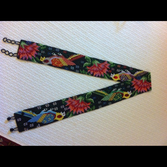 Native Beaded Belt - Picture 1 of 4