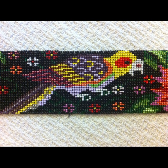 Native Beaded Belt - Picture 4 of 4