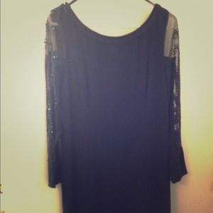 ⚡️Reduced⚡️Gorgeous black beaded cocktail dress