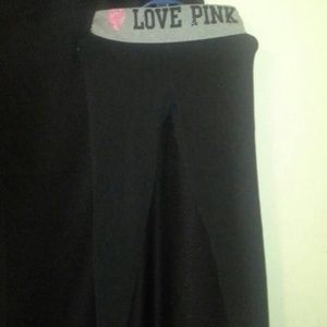 VS Pink Skinny Yoga Pants