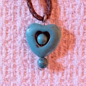 Turquoise Heart Necklace