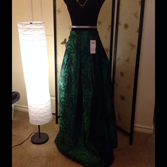 NWT 👗 Emerald  green skirt👗