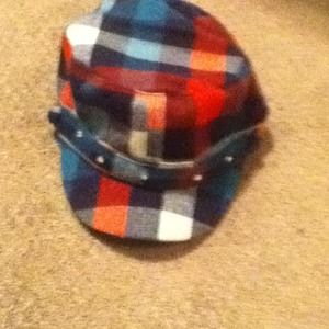 Plaid hat