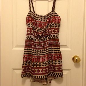 Aztec Patterned Dress