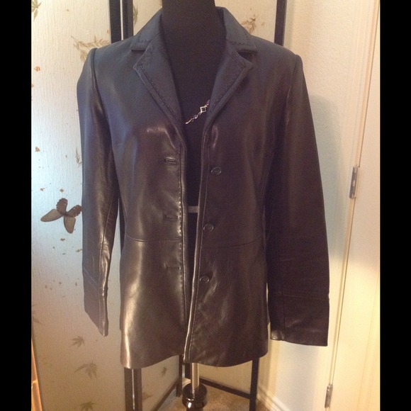 👘Black 100% genuine leather👘