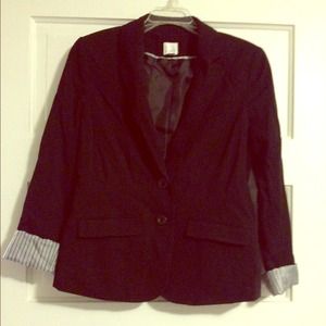Black Lauren Conrad Fitted Jacket