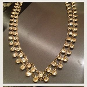 One long simple but very beautiful necklace