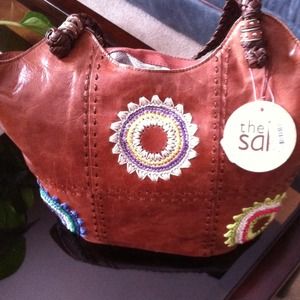 The sak leather purse