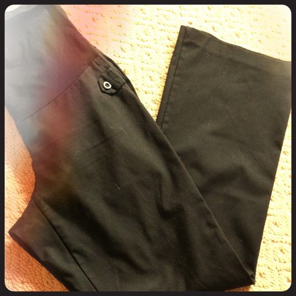 ❌SOLDMaternity black dress pants!