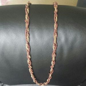 Long Twisted Necklace