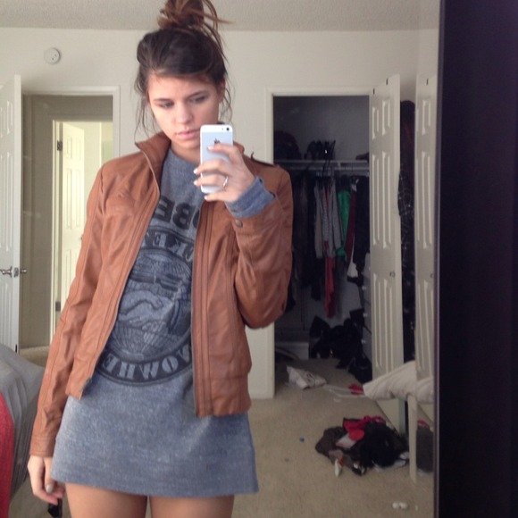 Vegan Leather Jacket