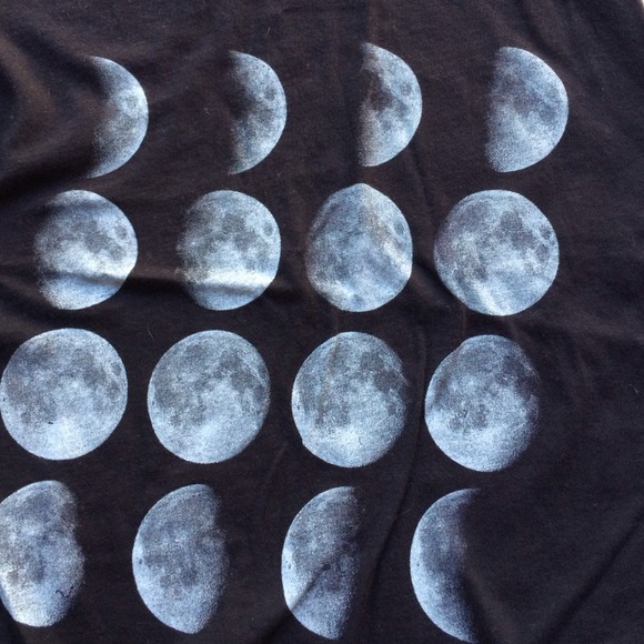 TAKING OFFERS Brandy Melville Moonphase Muscle Tee