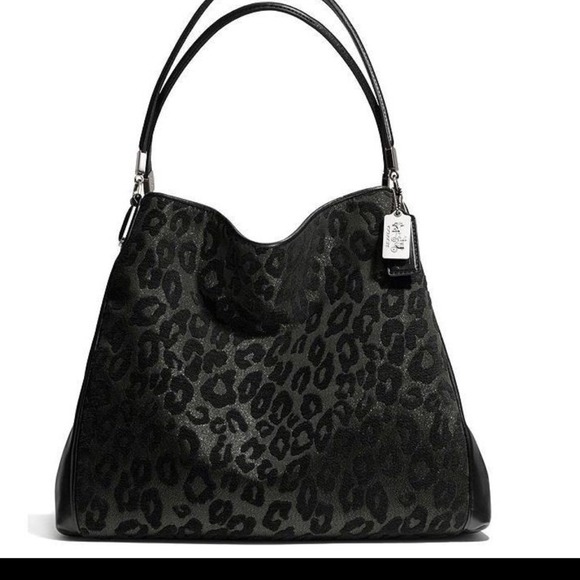Coach Handbags - SOLD*Coach Phoebe Chennille Ocelot