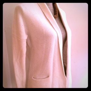 LOFT Cream Colored Cardigan