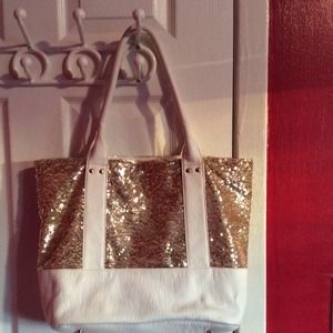 Deux lux sequined tote