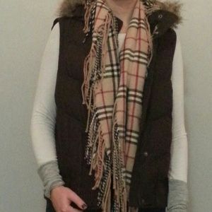 Authentic Burberry cashmere scarf