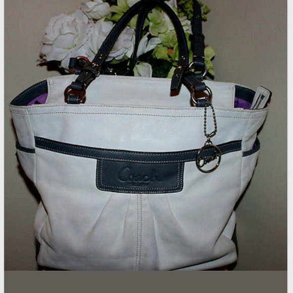 Authentic Coach purse bundled with pink shirt