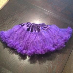 Baby toddler purple tutu never worn
