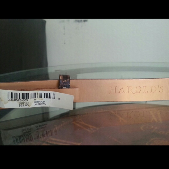 Genuine Leather Harolds Belt - Picture 2 of 2