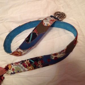Lucky brand patchwork belt