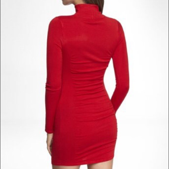 Express Red Dress - Picture 2 of 2