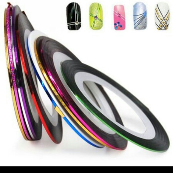 10 nail art tapes..