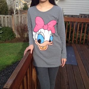 #SOLD#- Long sleeve oversize shirt