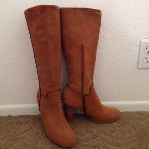 Anthropologie Faryl Robin Suede Boots