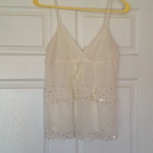 Old navy ivory top size XS