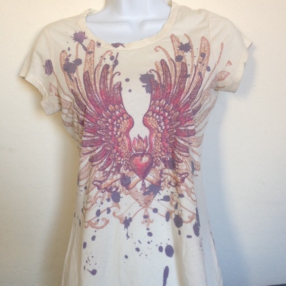 🌹sold in bundle🌹 paint  splatter tee