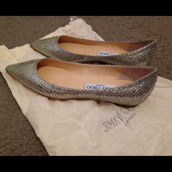 SOLD!! HOST PICK Jimmy Choo flats - Picture 2 of 2
