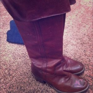 FRYE boots ALL leather. Fit sz 6-6.5