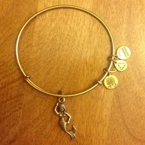 Alex and Ani Gold Mermaid Bracelet