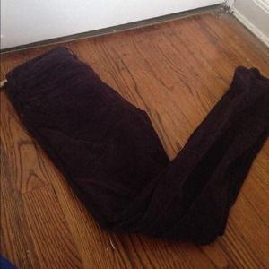 Purple Cord Jeans