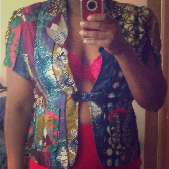 African print jacket