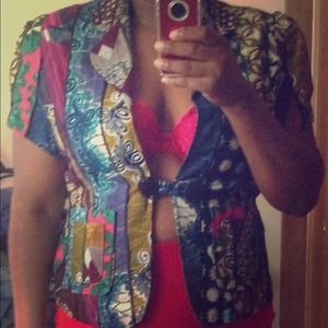 African print jacket