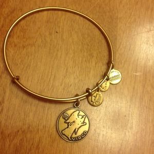 Alex and Ani Gold Virgo Bracelet