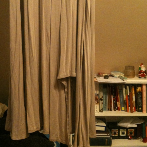 SOLD!! Beautiful Calvin Klein tan dress. - Picture 4 of 4