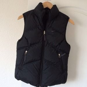 Nike black vest.