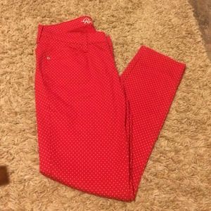 Red Polka Dot Pants