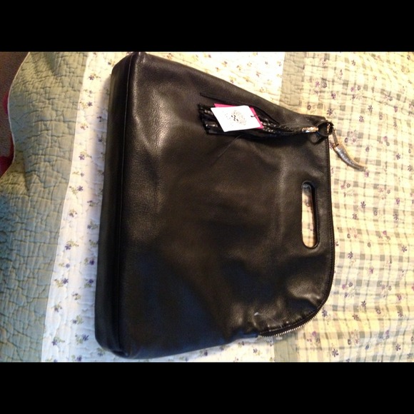 Vince Camuto Clutch in Bronze and Black - Picture 2 of 4