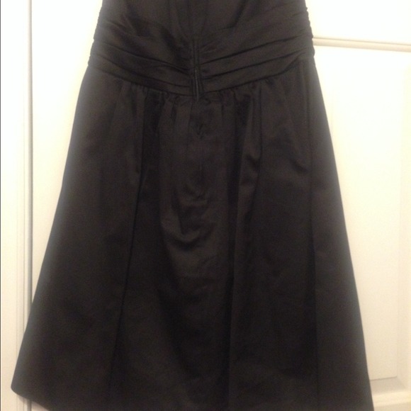 David's Bridal black cocktail dress. - Picture 3 of 4