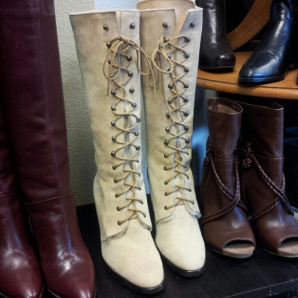 J. Crew Boots - New j crew sheerling lace up boots