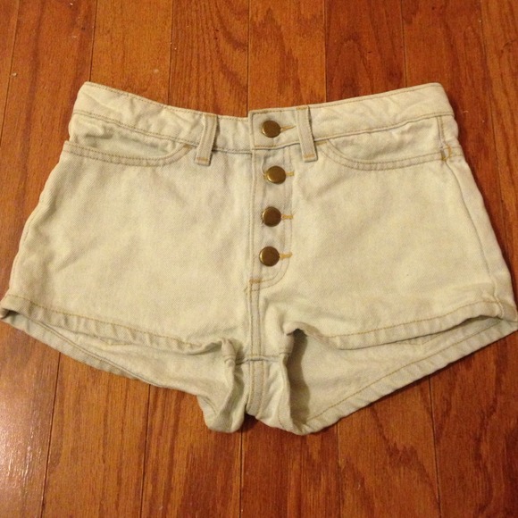 American Apparel Denim - American apparel shorts